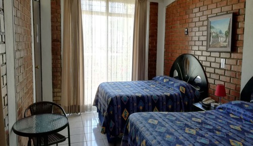 Classic Double Room, 2 Double Beds, Non Smoking, Private Bathroom