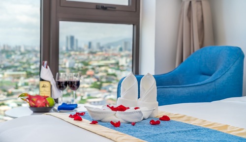 Deluxe Double or Twin Room, Partial Ocean View