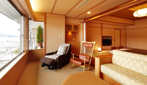 Room with Open-air bath Japanese Style Type + Sofa Corner, Non-Smoking