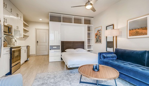 Apartment, 1 Queen Bed, Non Smoking, Kitchen