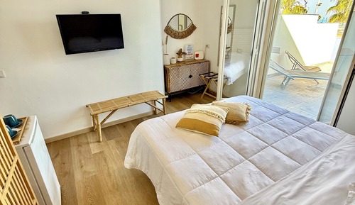 Superior Double Room, 1 Queen Bed, Terrace, Sea View