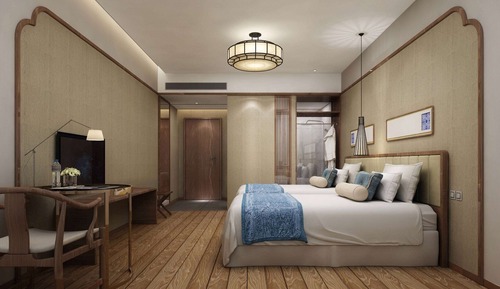 Deluxe Room, 2 Twin Beds, Smoking