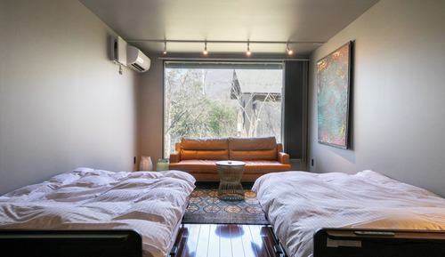 [Semi-Suite] Japanese Western Style Room With Open Air Bath