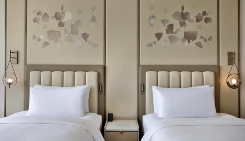 Deluxe Room, 2 Double Bed, City View
