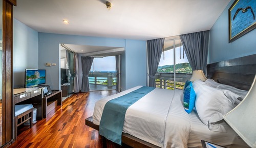 Royal Suite, 2 Bedrooms, Sea View