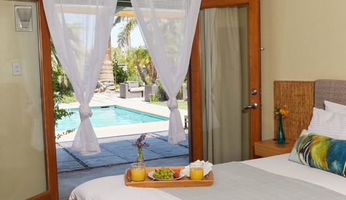 Deluxe Single Room, 1 King Bed, Pool View, Poolside