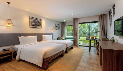 Deluxe Room, 2 Twin Beds, Terrace (Garden)