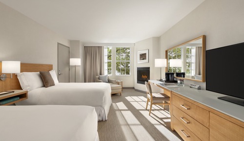 Premium Room, 2 Double Beds, Fireplace