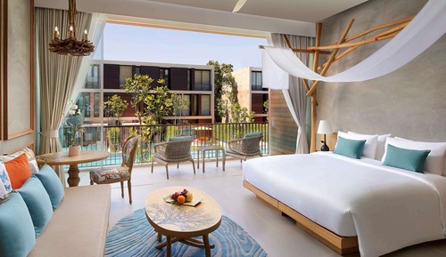 Signature Studio, 2 Twin Beds, Pool View (So Studio)
