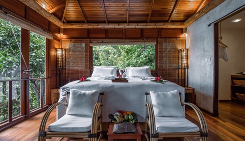 Standard Double Room, 1 King Bed, Balcony, Partial Ocean View
