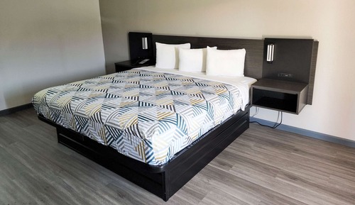 Standard Room, 1 King Bed, Non Smoking, Refrigerator & Microwave