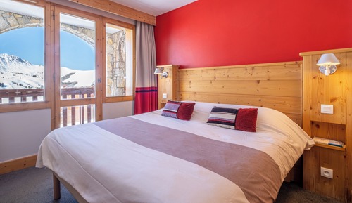 Appartement 6 personnes - 1 chambre + 1 coin nuit - Vue montagne - Exposition sud