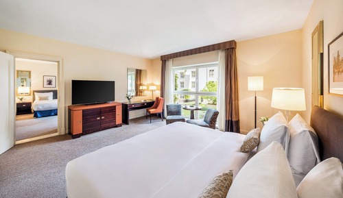 Deluxe Room, 1 King Bed, Garden View