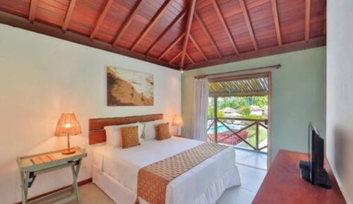 Studio, 1 Queen Bed with Sofa bed