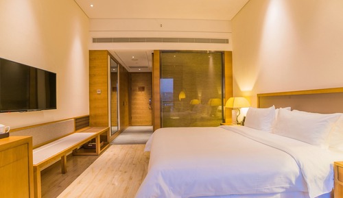 Classic Double Room, meat products are not allowed, proof of marriage is required for couples.