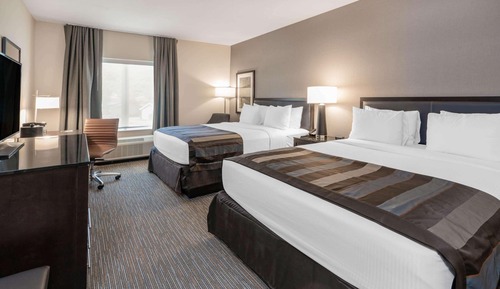 Room, 2 Queen Beds, Mobility Accessible, Non Smoking (Bathtub W/grab Bars)