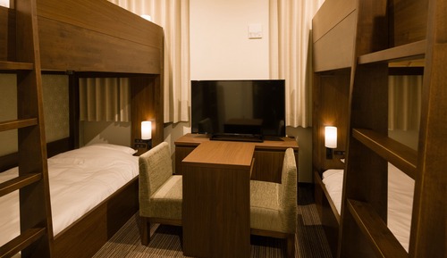 Quadruple Room with Bunk Beds [Check-out at 10AM]