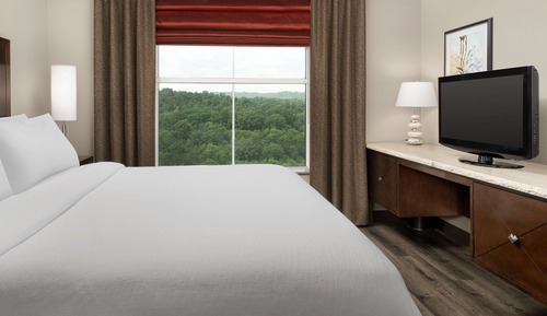 Suite, 1 King Bed, Accessible (Mobility & Hearing, Roll-in Shower)