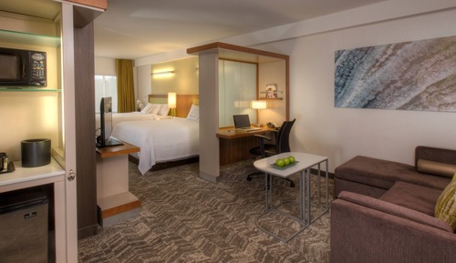 Studio, Multiple Beds (Mobility/Hearing Access, Roll-In Shwr)