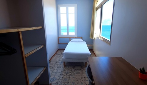 Comfort Quadruple Room, Private Bathroom, Sea View