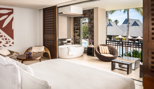 Room, 1 King Bed, Balcony, Pool View