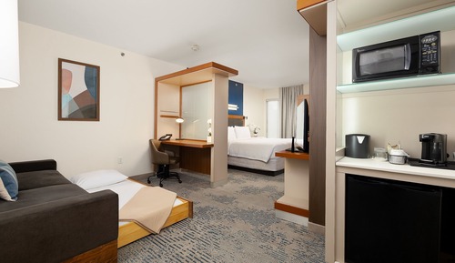 Suite, 1 King Bed with Sofa bed, Non Smoking (Mobility/Hearing Accessible, Tub)