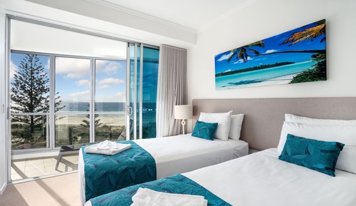 Apartment, 2 Bedrooms, Beach View