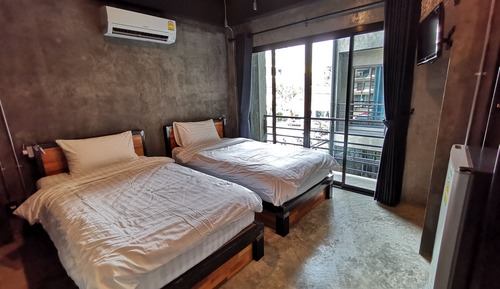 Deluxe Twin Room, 2 Twin Beds, Non Smoking, City View