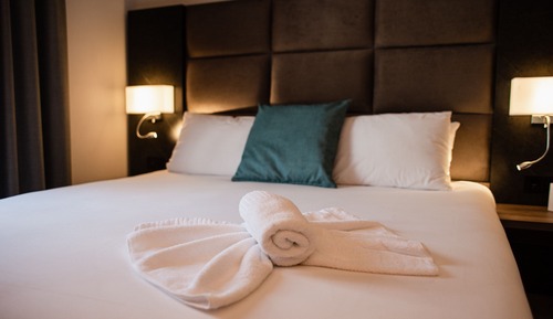 Double Room, Terrace, Pool View
