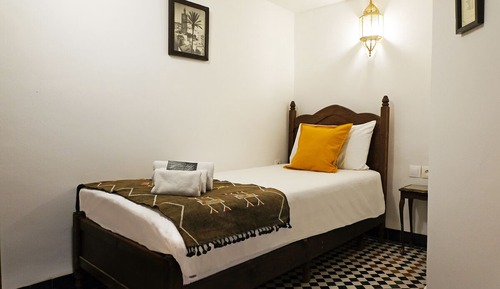 Economy Single Room, Courtyard View