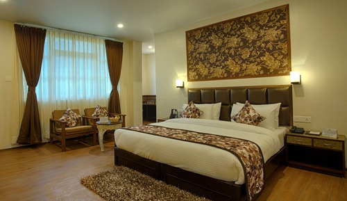 Deluxe Double Room, 1 King Bed, Mountain View