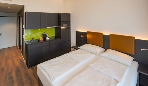 Standard Apartment, 1 Queen Bed, City View