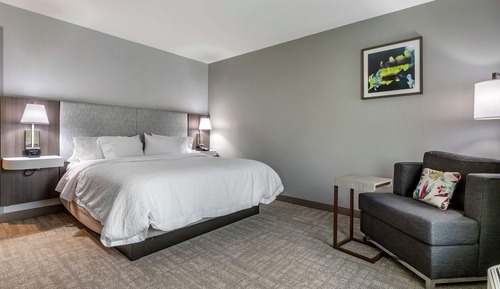 Room, 1 King Bed, Refrigerator & Microwave