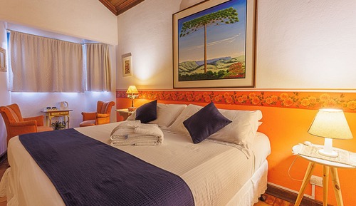 Comfort Chalet, 1 King Bed, Non Smoking, Garden View