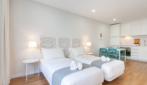 Studio, 1 Double Bed with Sofa bed (2)
