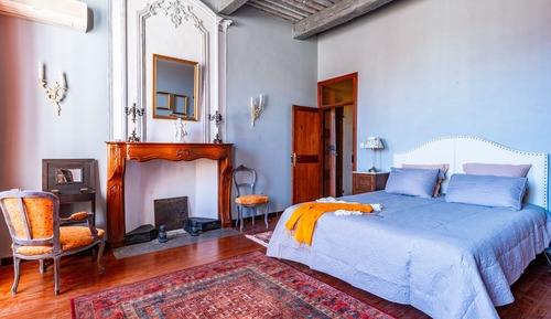 Double Room, 1 Queen Bed, Non Smoking, Pool View