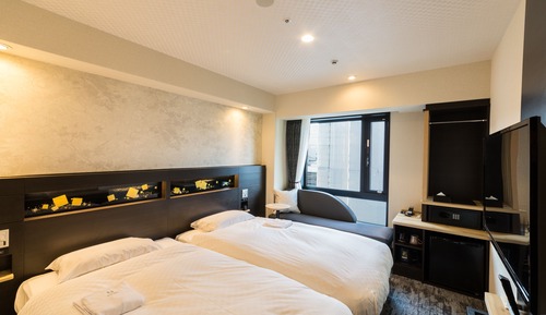 [Single Use] Twin Room (Room Only), Non Smoking
