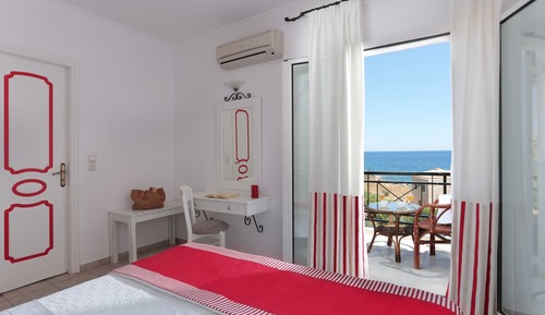 Standard Double Room, Balcony, Sea View