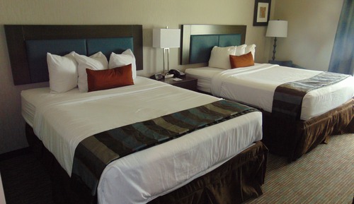Room, 2 Queen Beds, Accessible, Non Smoking (Mobility,Hearing,Tub w/Grab Bars)