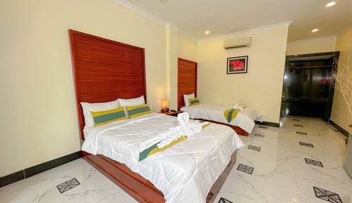Standard Twin Room, 2 Bedrooms, Pool Access, Garden Area
