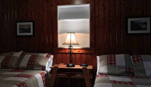 Deluxe Cabin, 1 Double Bed and 1 Queen Bed, Microwave and Refrigerator (Cabin 8)