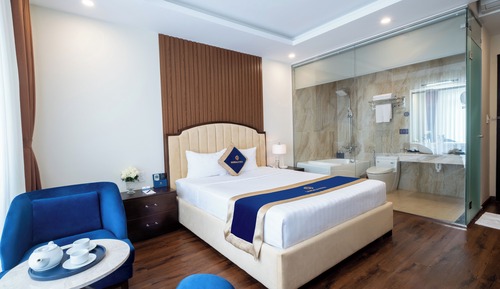 Deluxe Double Room, Balcony, City View