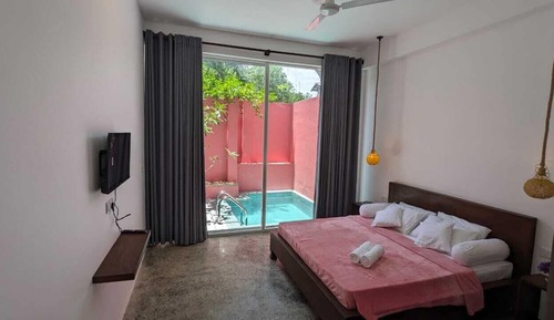 Romantic Double Room, Pool View