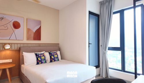 Studio, 2 Queen Beds, City View