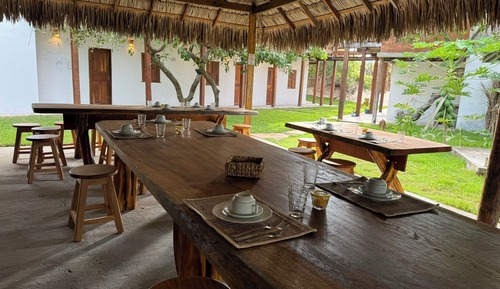Economy Triple Room, Courtyard View