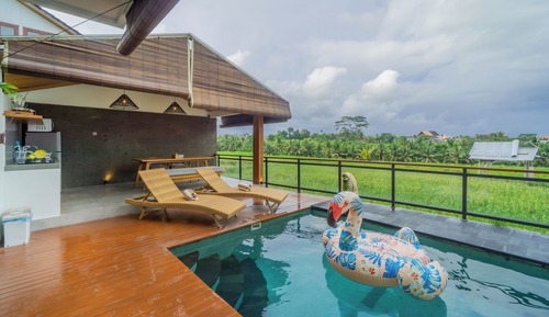 Two Bedroom Pool Villa Rice Field View