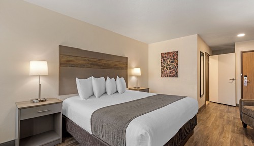 Standard Studio Suite, 1 King Bed, Bathtub Grab Bars, Kitchenette