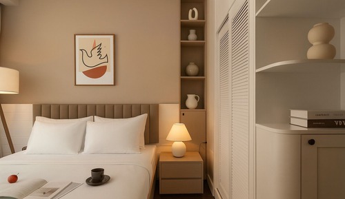 Business Apartment, 3 Bedrooms, Balcony, City View