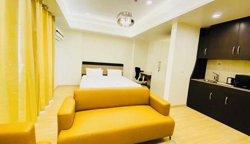 Presidential Studio Suite, 1 Bedroom, Pool View