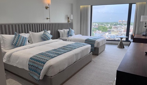 Family Double or Twin Room, City View